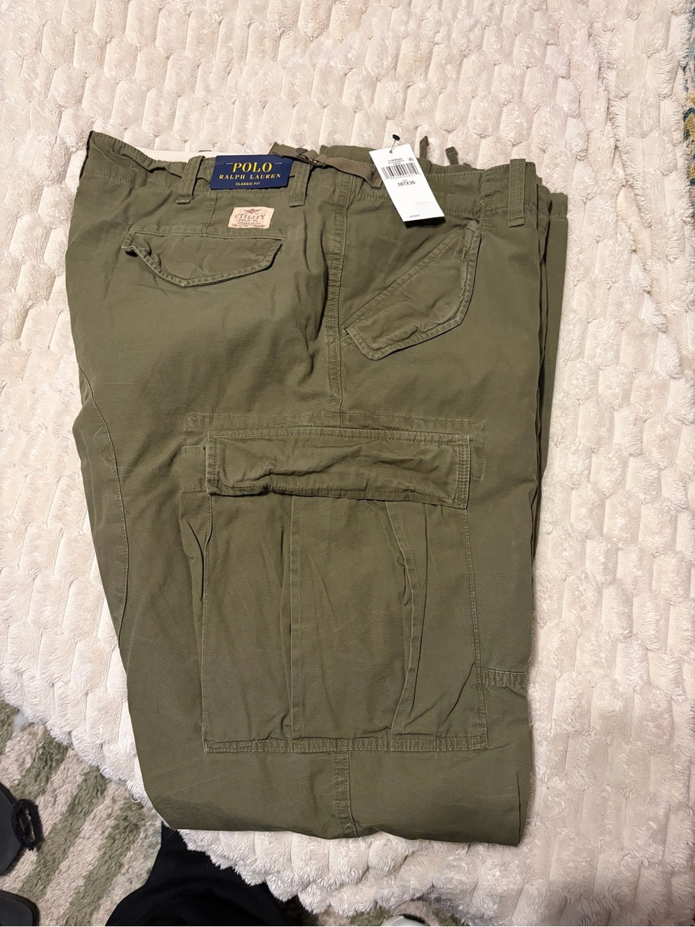 Polo by Ralph Lauren Olive Utility Cargo Pants